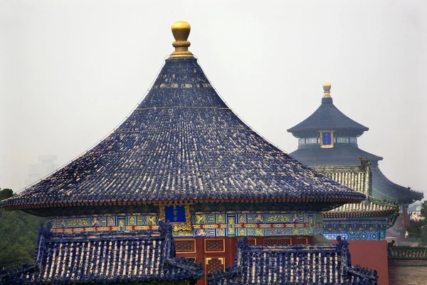 Cofre Imperial na frente da sala de oração Templo do Céu Pequim — Fotografia de Stock