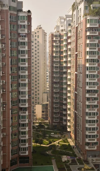 Edifícios de apartamentos muito altos Guiyang, Guizhou, China Imagens De Bancos De Imagens