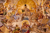 Картина, постер, плакат, фотообои "jesus christ vasari fresco dome duomo cathedral basilica dome fl", артикул 6077741