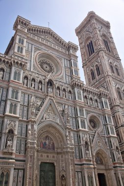 Duomo Cathedral Facade Florence Italy clipart