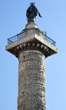 Marcus aurelius sütun piazza colonna Roma İtalya