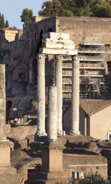 forum Roma İtalya castor ve pollux Tapınağı