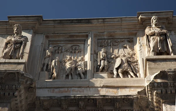 Details Arch of Constantine Rome Italy Rome Italy — Stock Photo, Image
