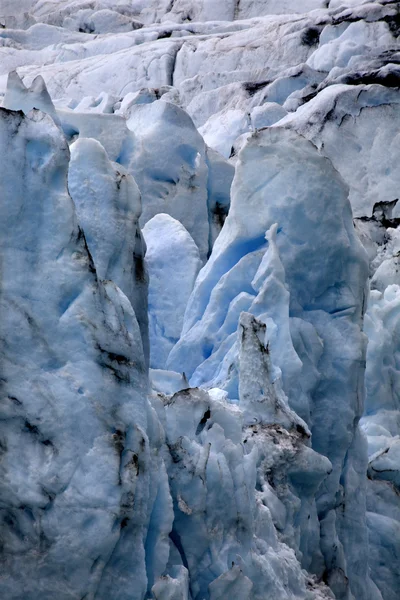 Portage lodowiec alaska bliska — Zdjęcie stockowe