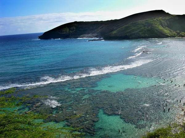 Bahía de Hanamu, Oahu, Hawai — Foto de Stock