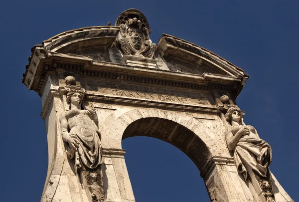 Vstup do palantine Řím Itálie — Stock fotografie