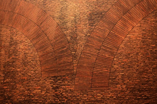 パンテオン古代レンガ壁円クローズ アップ ローマ イタリア — ストック写真