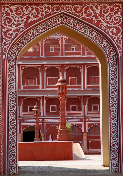 Rosso forte Agorà india — Foto Stock