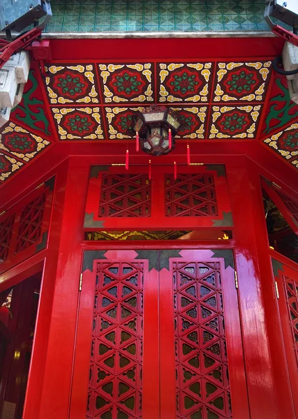 Red Window Wong Tai Sin Taoist Temple Kowloon Hong Kong
