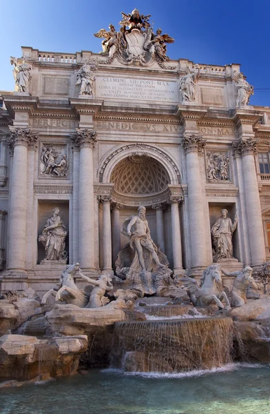 Fontaine de Trevi Rome Italie — Photo