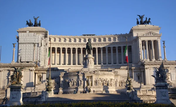 Vittorio Emanuele II Monumento Tomba del Milite Ignoto Roma Italia — Foto Stock