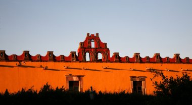 Kırmızı Sarı bina College san miguel Meksika