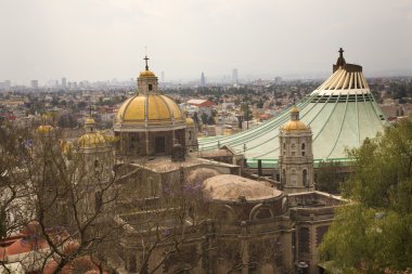 Shrine of the Guadalupe, Mexico City clipart