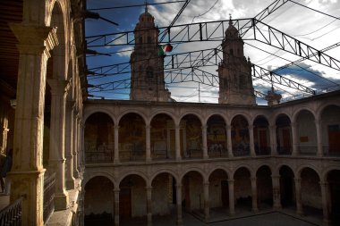 Hükümet Sarayı morelia Meksika katedral kule