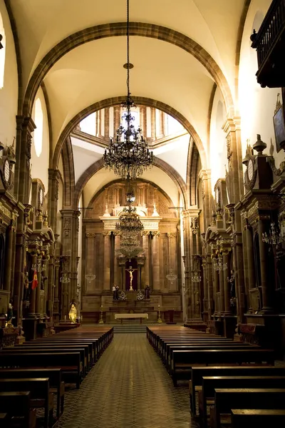 San francisco kerk binnen san miguel mexico — Stockfoto