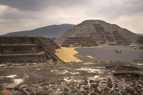 Pyramide lunaire Teotihuacan Mexique — Photo