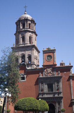 san francisco Kilisesi, Plaza queretaro Meksika