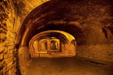 Underground Tunnel for Traffic, Guanajuato, Mexico clipart