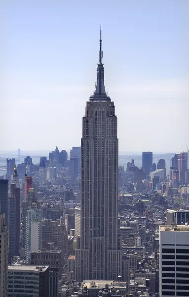 Εμπάιαρ Στέιτ Μπίλντινγκ ουρανοξύστης πόλη της Νέας Υόρκης — Φωτογραφία Αρχείου