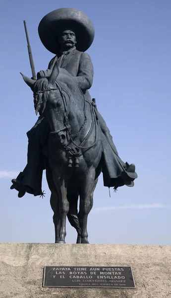 Statua di Zapata Toluca Messico — Foto Stock