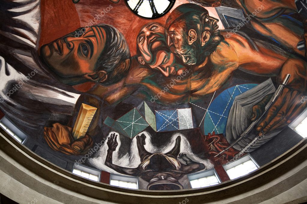 Murales De Jose Clemente Orozco Recuperan Su Brillo En Guadalajara