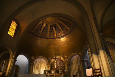 Bazilika sunak cross İsa kubbe mission dolores san francisco ca