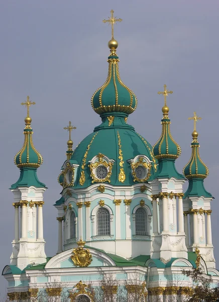 St. Andrew's Church Kiev Ukraine — Stock Photo, Image