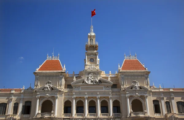 Saigon Vietnam komitean rakennus — kuvapankkivalokuva