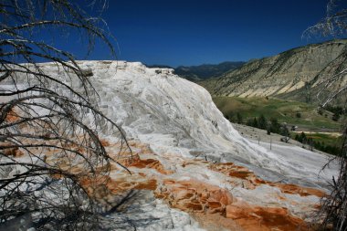 yellowstone mamut hot springs alt Teras