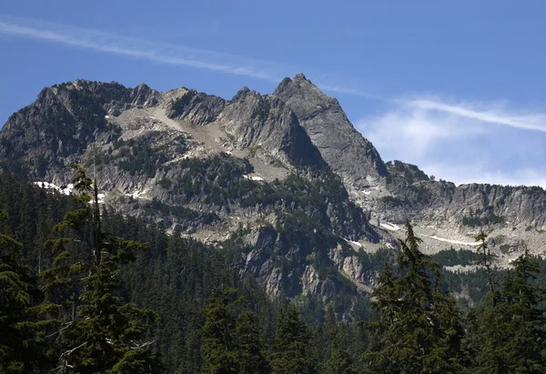 Denny mountain alpental snoqualme pass, washington, sommer — Stockfoto