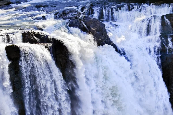 Övre snoqualme faller vattenfall washington state pacific northwe — Stockfoto