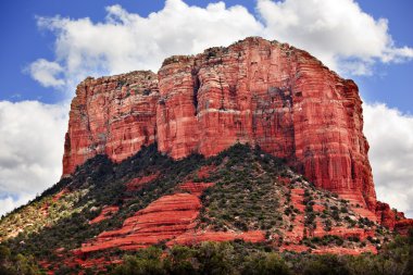 Court house butte turuncu kırmızı Kanyon sedona arizona rock