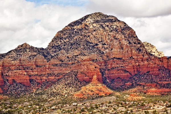 Capitol butte narancsvörös rock kanyon west sedona, arizona — Stock Fotó