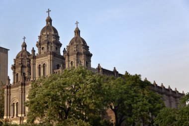 St joseph kilise wangfujing katedral bazilika beijing Çin