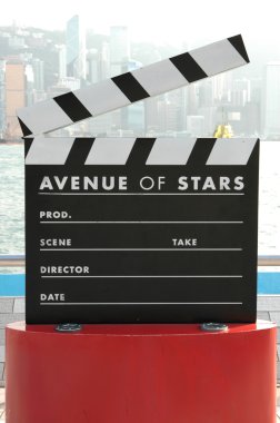 Film clapboard clipart