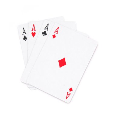 Four aces clipart