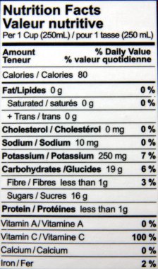 Nutrition Facts clipart