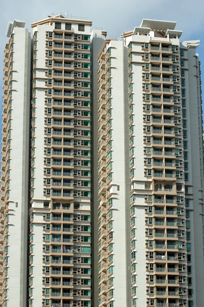 stock image Packed apartments