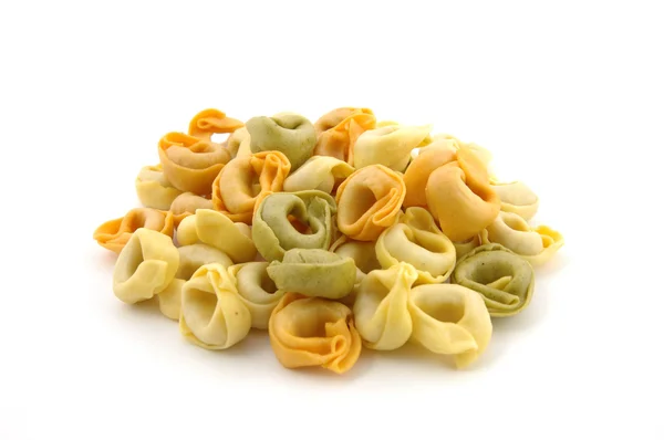 Suche, tortellini tricolore — Zdjęcie stockowe