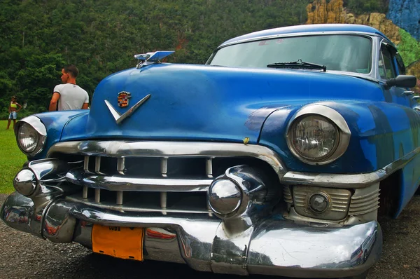 Carro americano vintage em Cuba — Fotografia de Stock