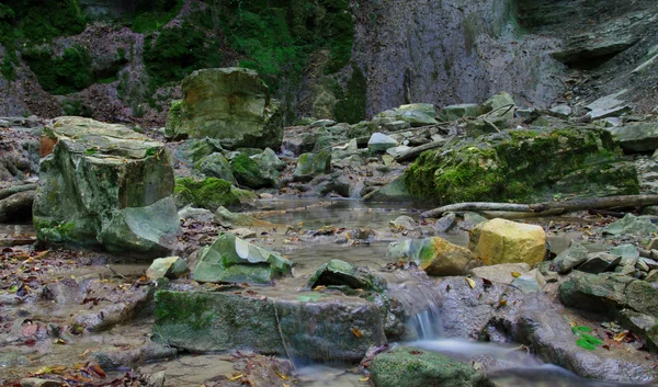 Pedras em fluxo — Fotografia de Stock