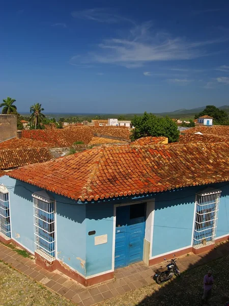 Дома в Trinidad, Cuba — стоковое фото