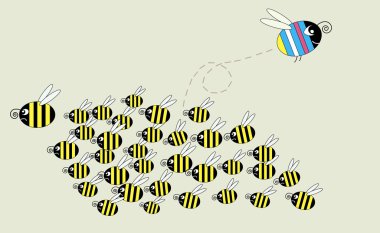 Free bee clipart