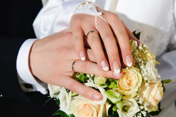 Wedding Hands — Stock Photo, Image