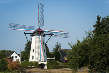 Dutch mill clipart