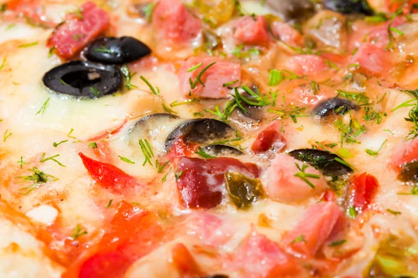 stock image Pizza closeup