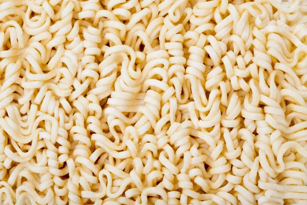 Macro shot of dried noodles.
