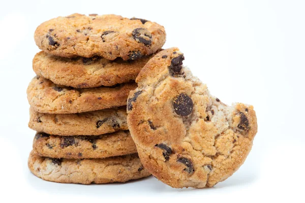 stock image Stack of cookies isolated