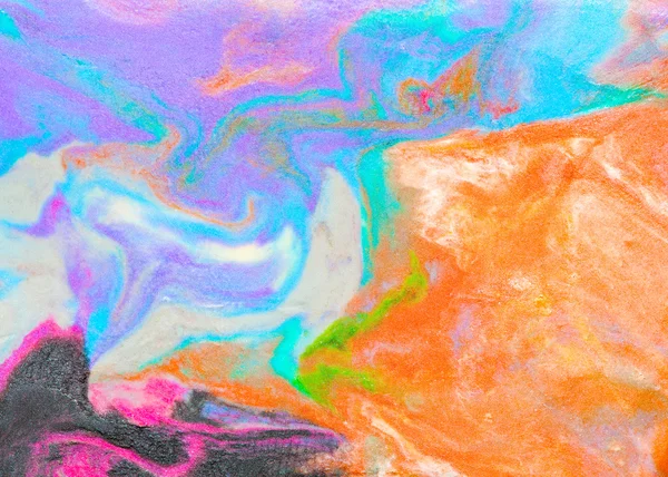 Blandade multicolor Plastilina abstrakt bakgrund konsistens — Stockfoto