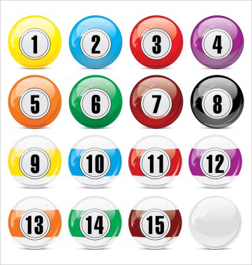 Pool Balls clipart